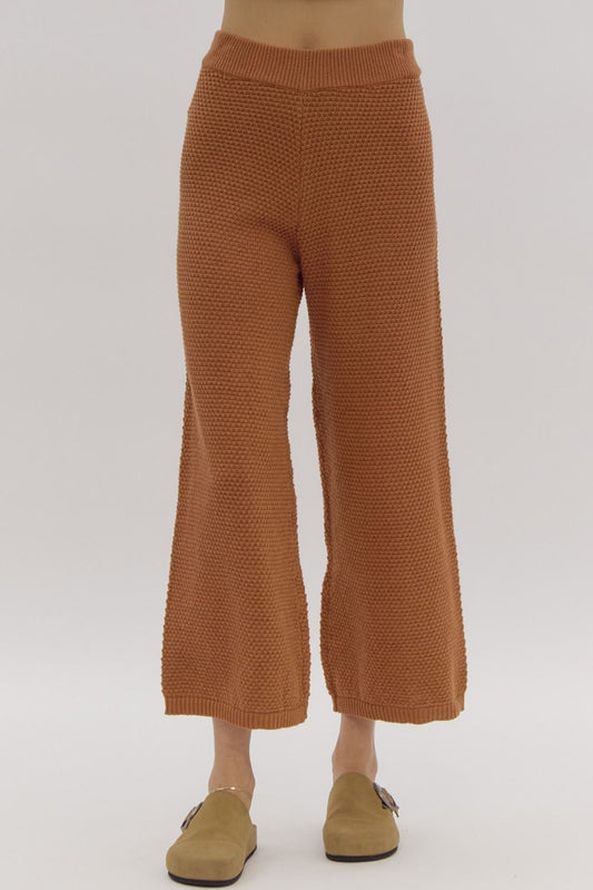 Knit Flared Lounge Pants