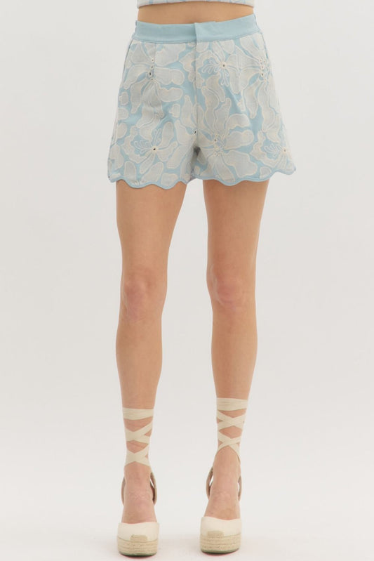 Entro Floral Shorts