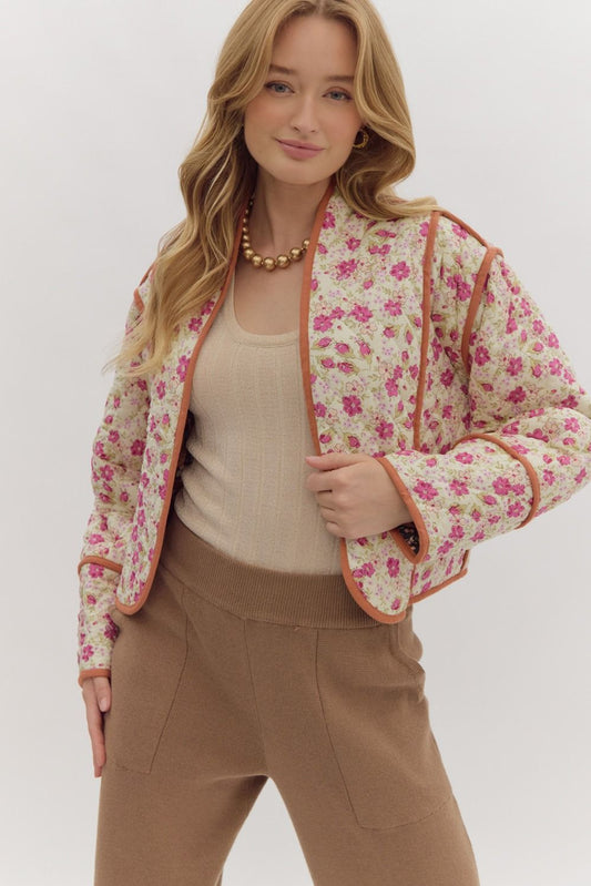 Reversible Floral Jacket
