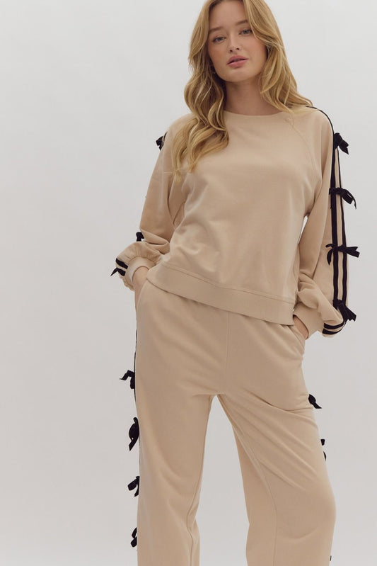 Bow Detailed Top