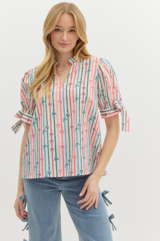 Entro Bow Tie Top