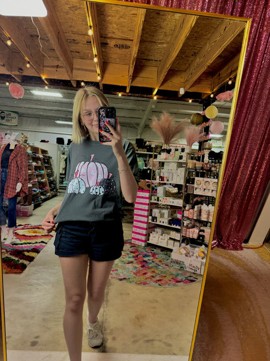 Blushing Pumpkin Ghost Tee