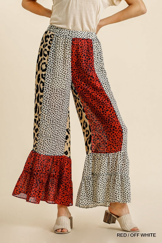 Patterned Palazzo Pants