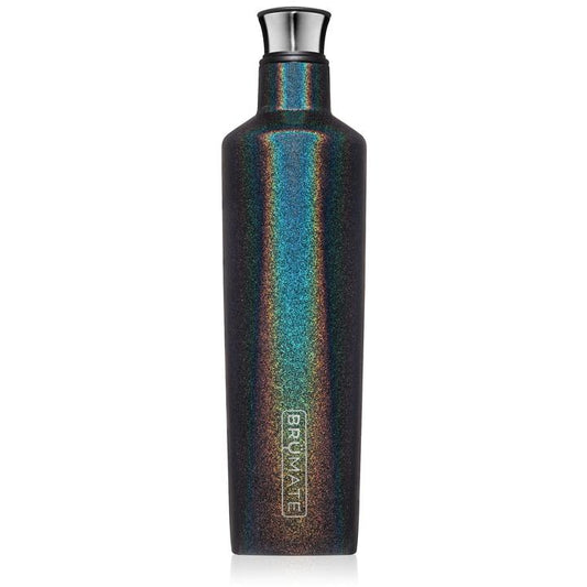 BRÜMATE FIFTH 25OZ LIQUOR CANTEEN | GLITTER CHARCOAL