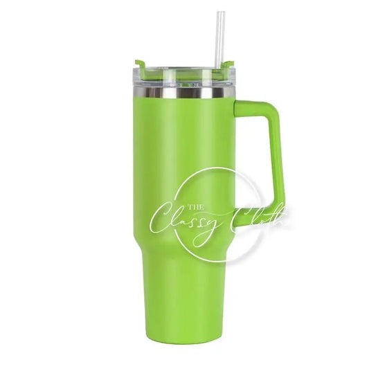 Quencher Tumbler 40 oz - Lime Green