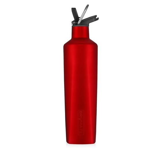 BRÜMATE 25OZ REHYDRATION BOTTLE | RED VELVET