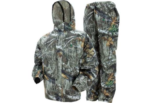 FROGG TOGGS RAIN & WIND SUIT ALL SPORTS- REALTREE EDGE CAMO