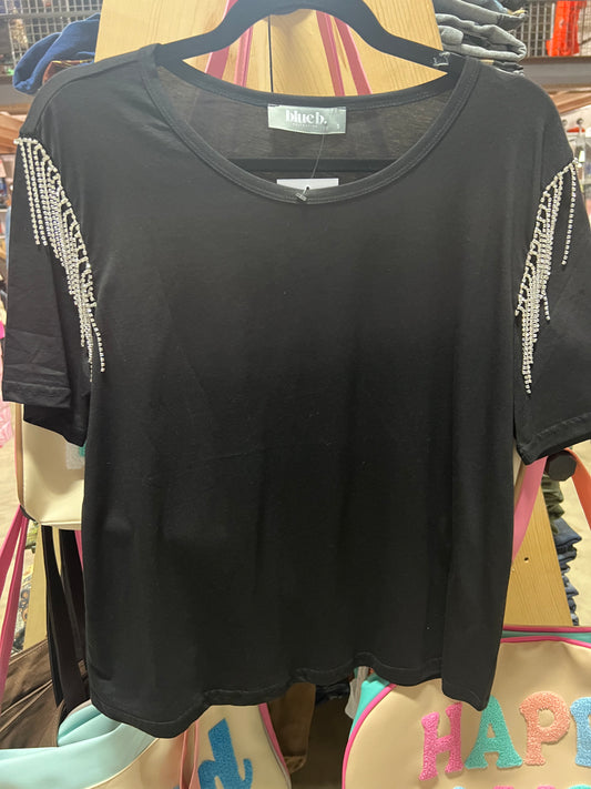 A little Sparkle Tshirt-Blue B