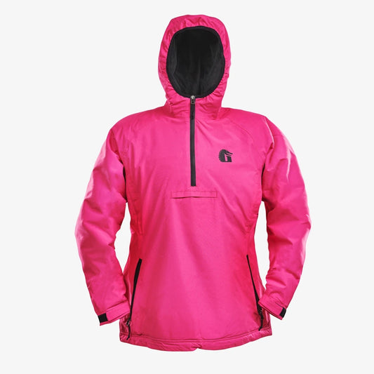 Gator Waders Pink Waterproof 1/2 Zip Bog Hoodie